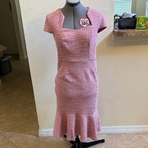 Grace Karin Pink Midi Dress